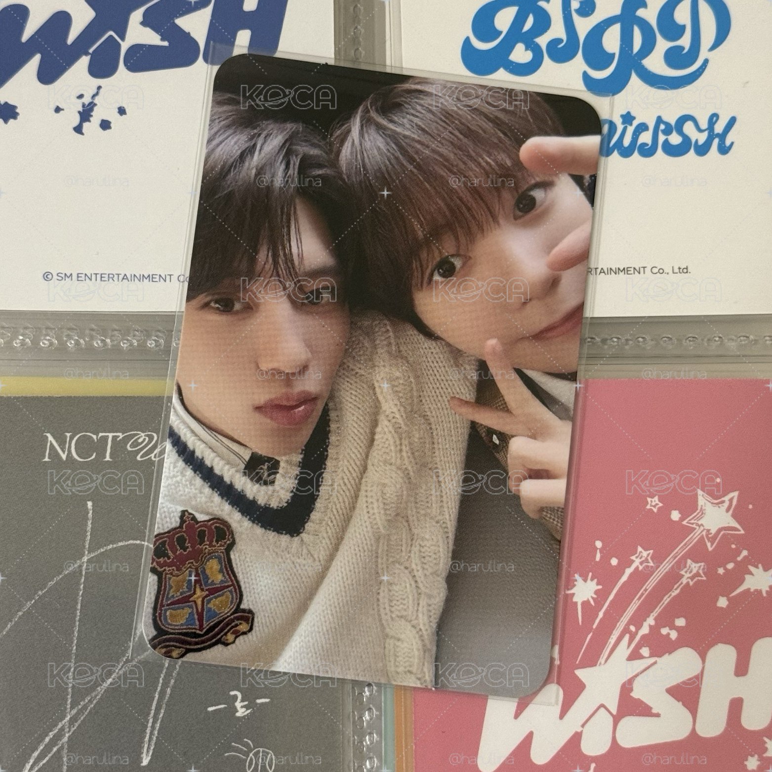 NCT WISH Sion Ryo雙人卡