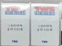 中背「小狗的眼睛是銀河的勳章」