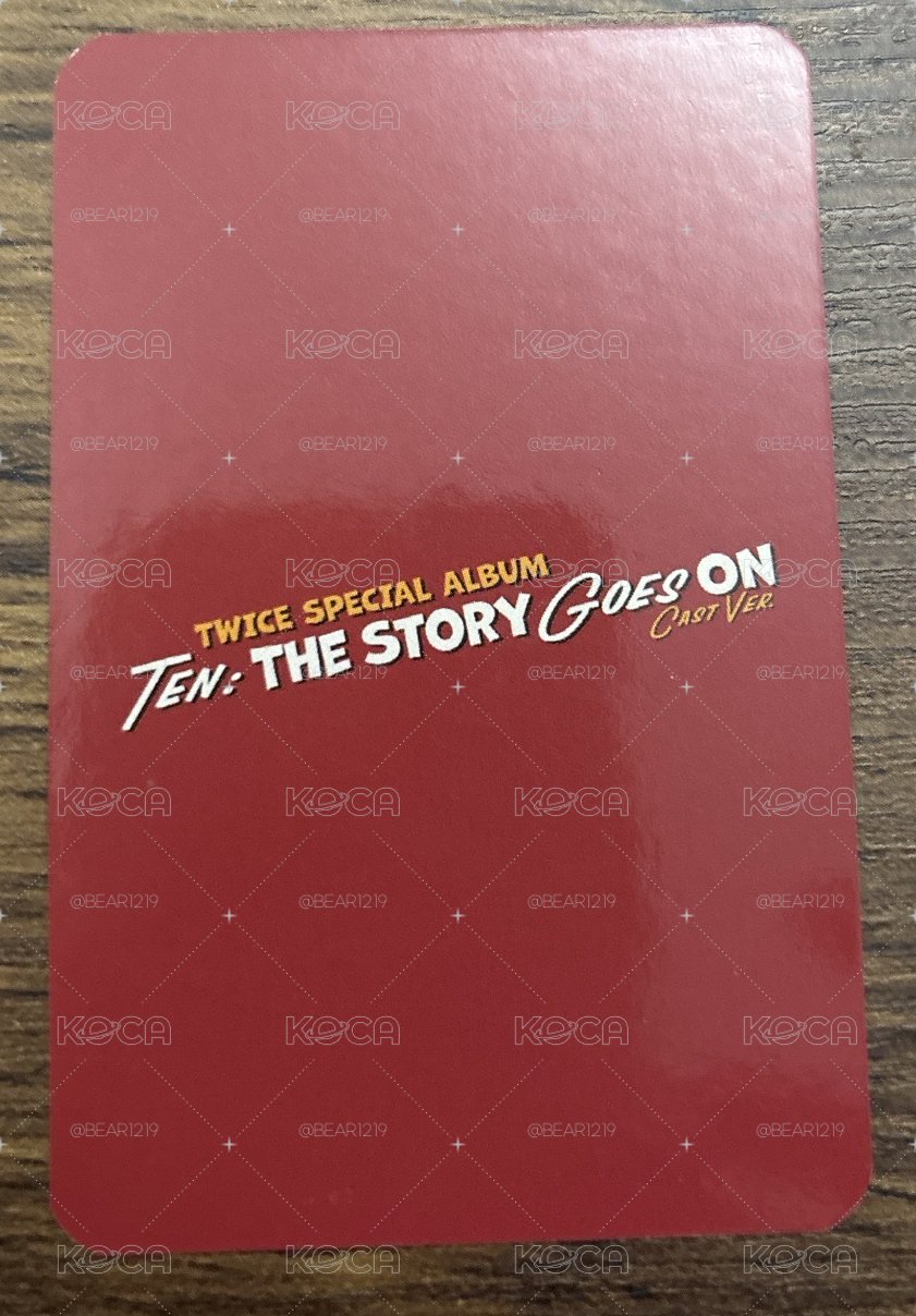 志效🧡TEN: The Story Goes On MK單封預售 特典卡 