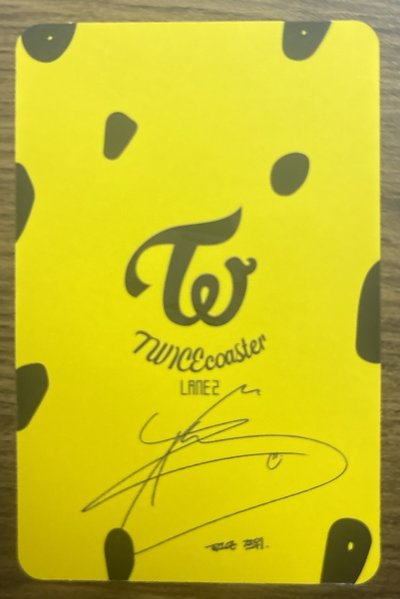 子瑜💙TWICEcoaster: LANE 2專卡