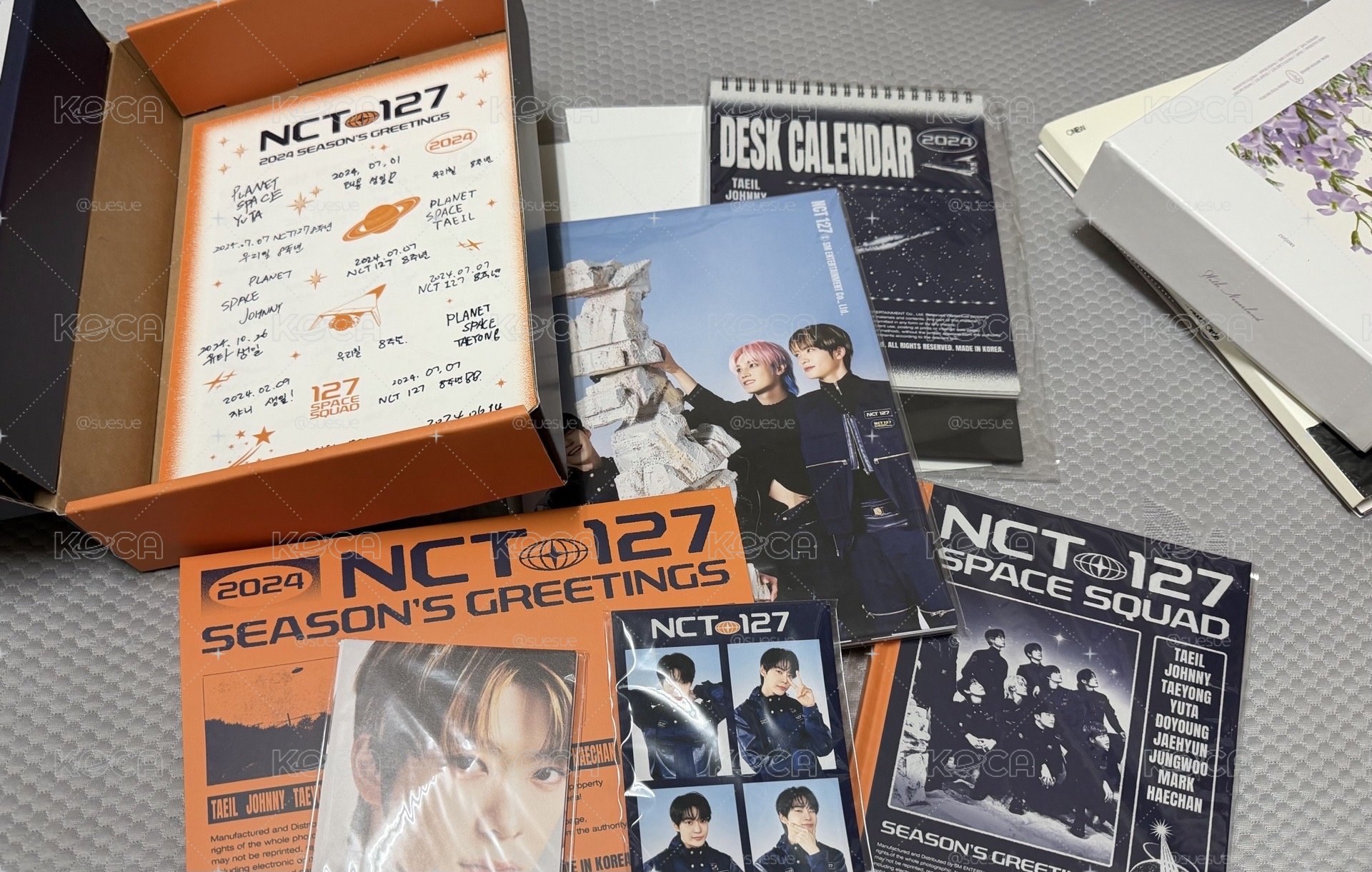 NCT 127 2024年曆
