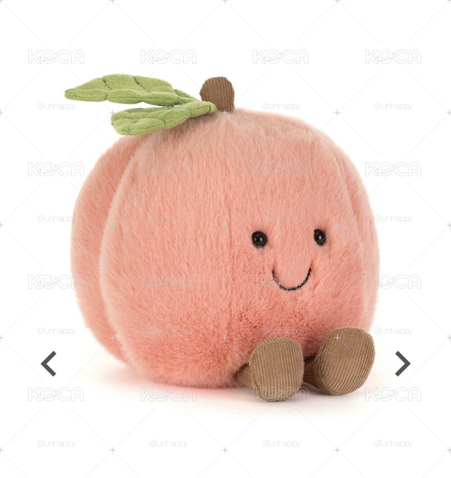 Jellycat 🍑Amuseables Peach