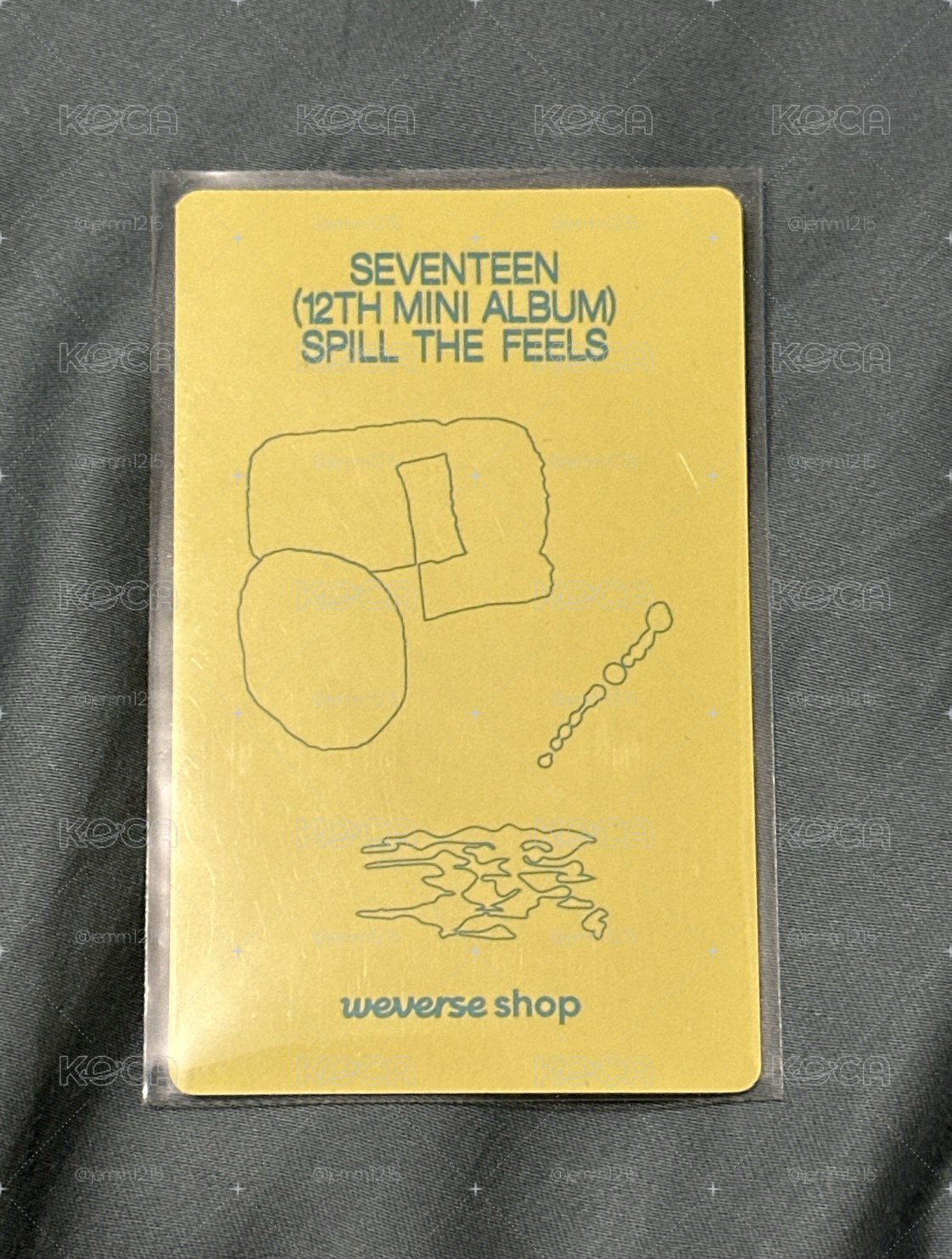 Seventeen夫勝寬 小卡