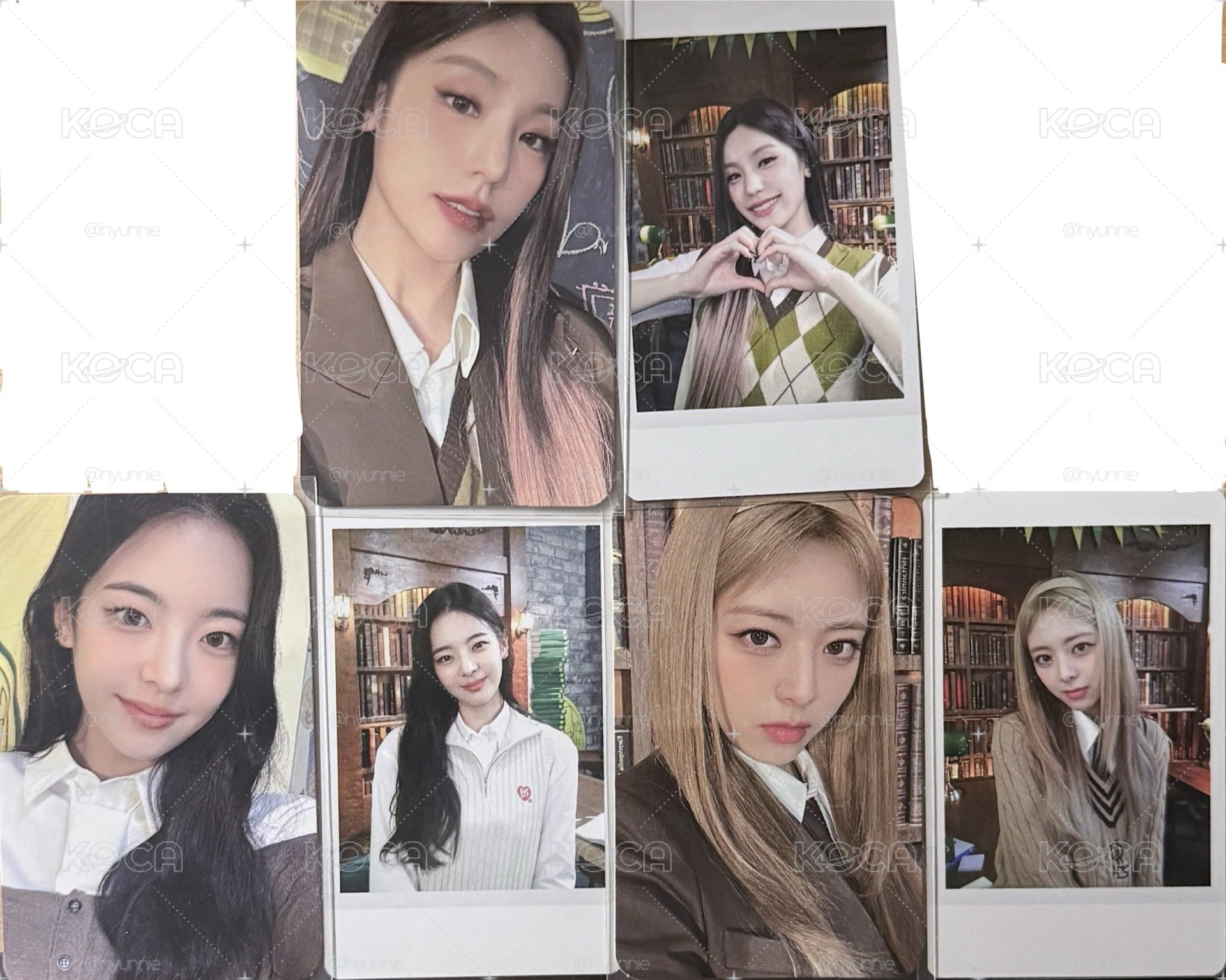 2023年曆 jyp 特典卡&拍立得（六張不拆）