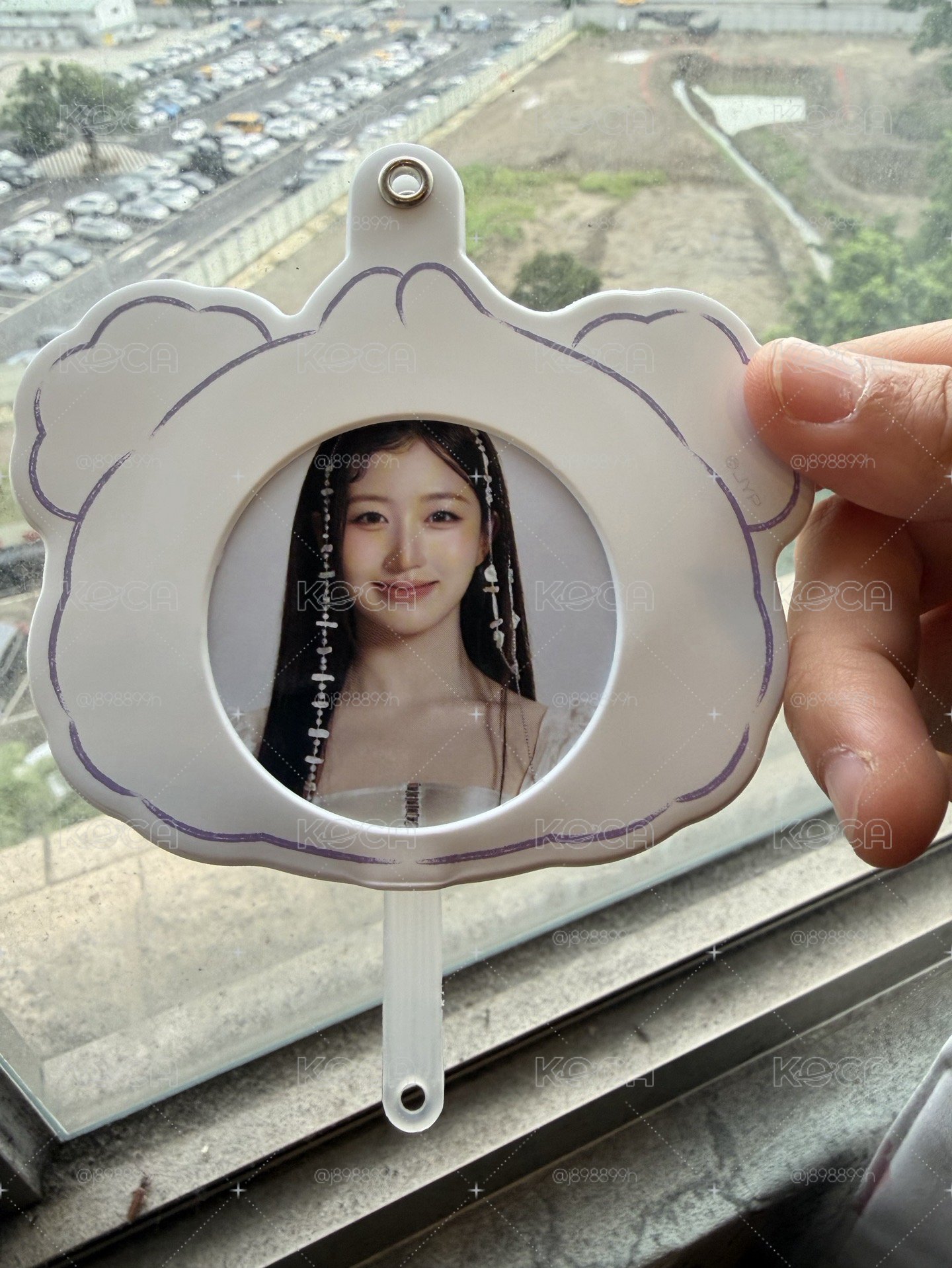 海嫄扇子鑰匙圈