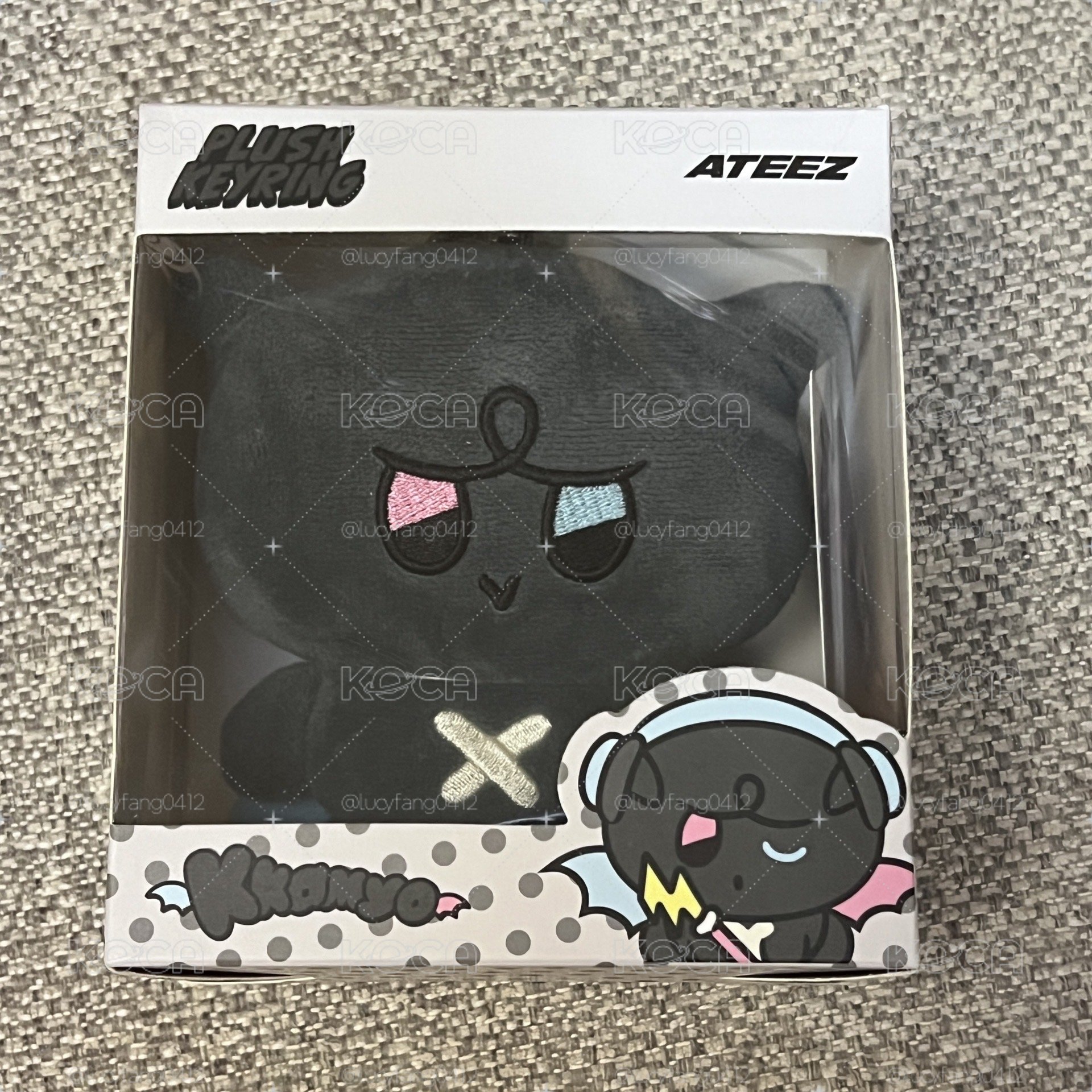 ATEEZ 友榮 WOOYOUNG MIGHTEEZ 吊飾娃 