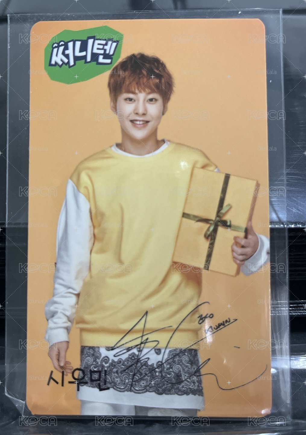 sunny小卡 xiumin