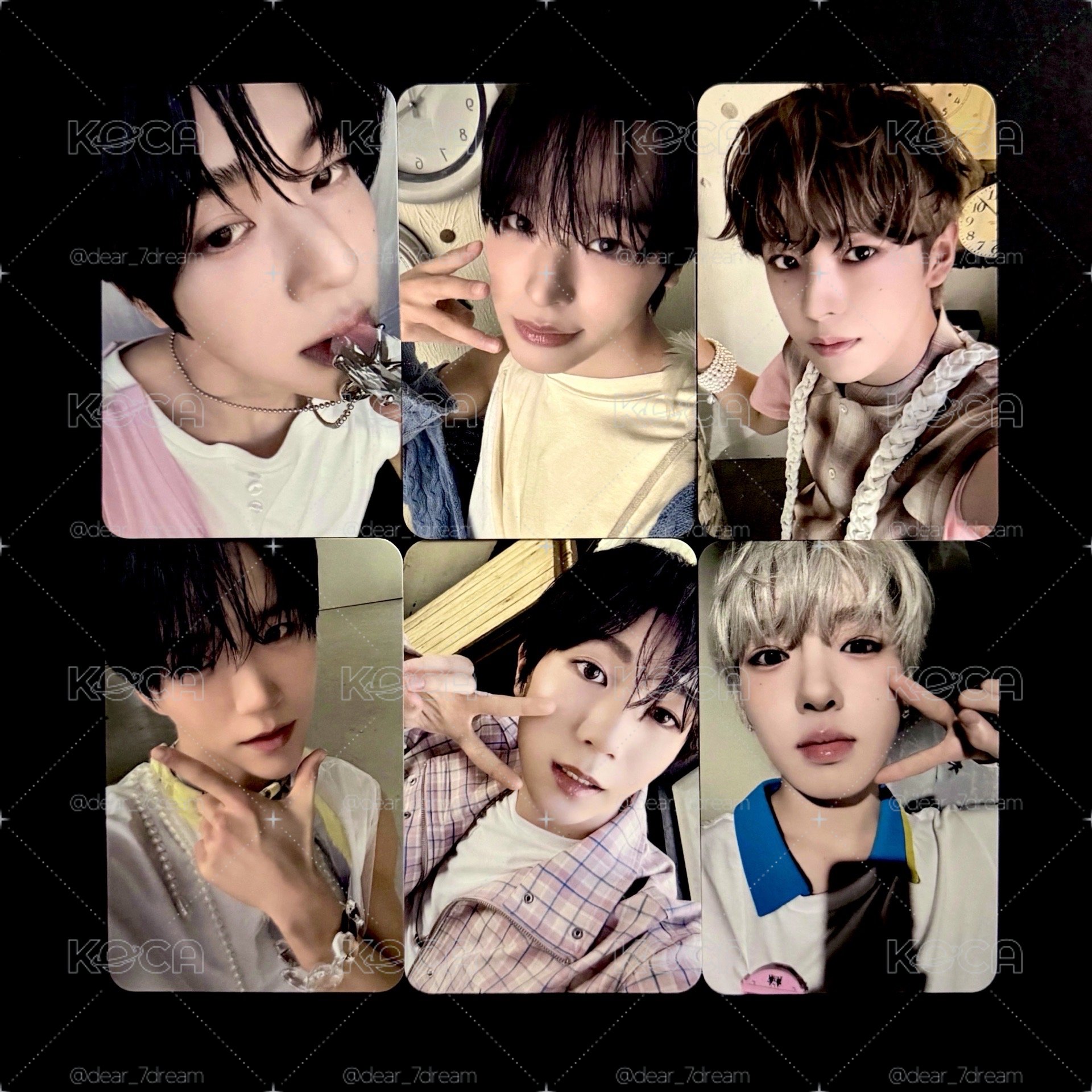 NCT WISH ode to love MUMO 特典 小卡
