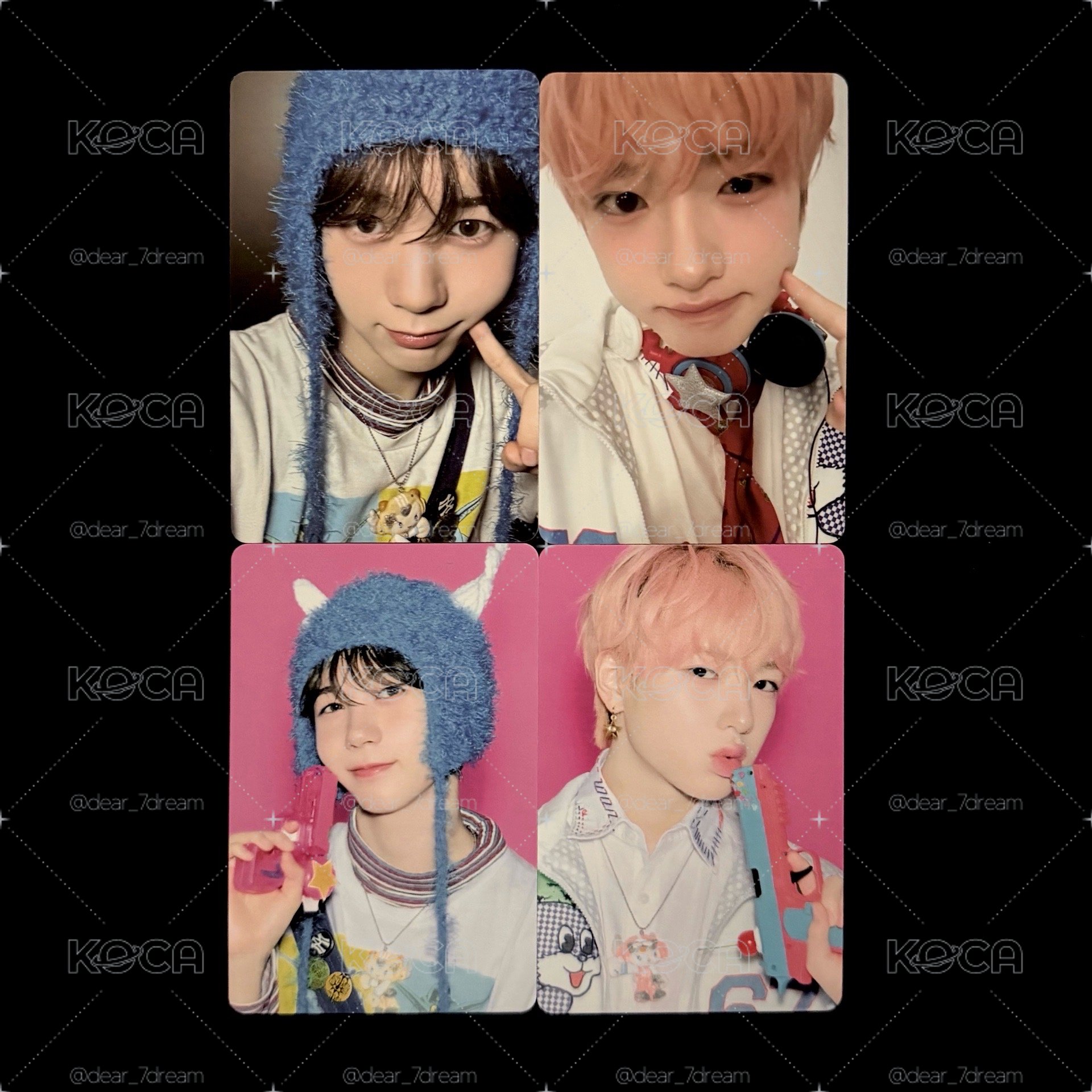 NCT WISH 2026年曆 小卡 遼/撒哭