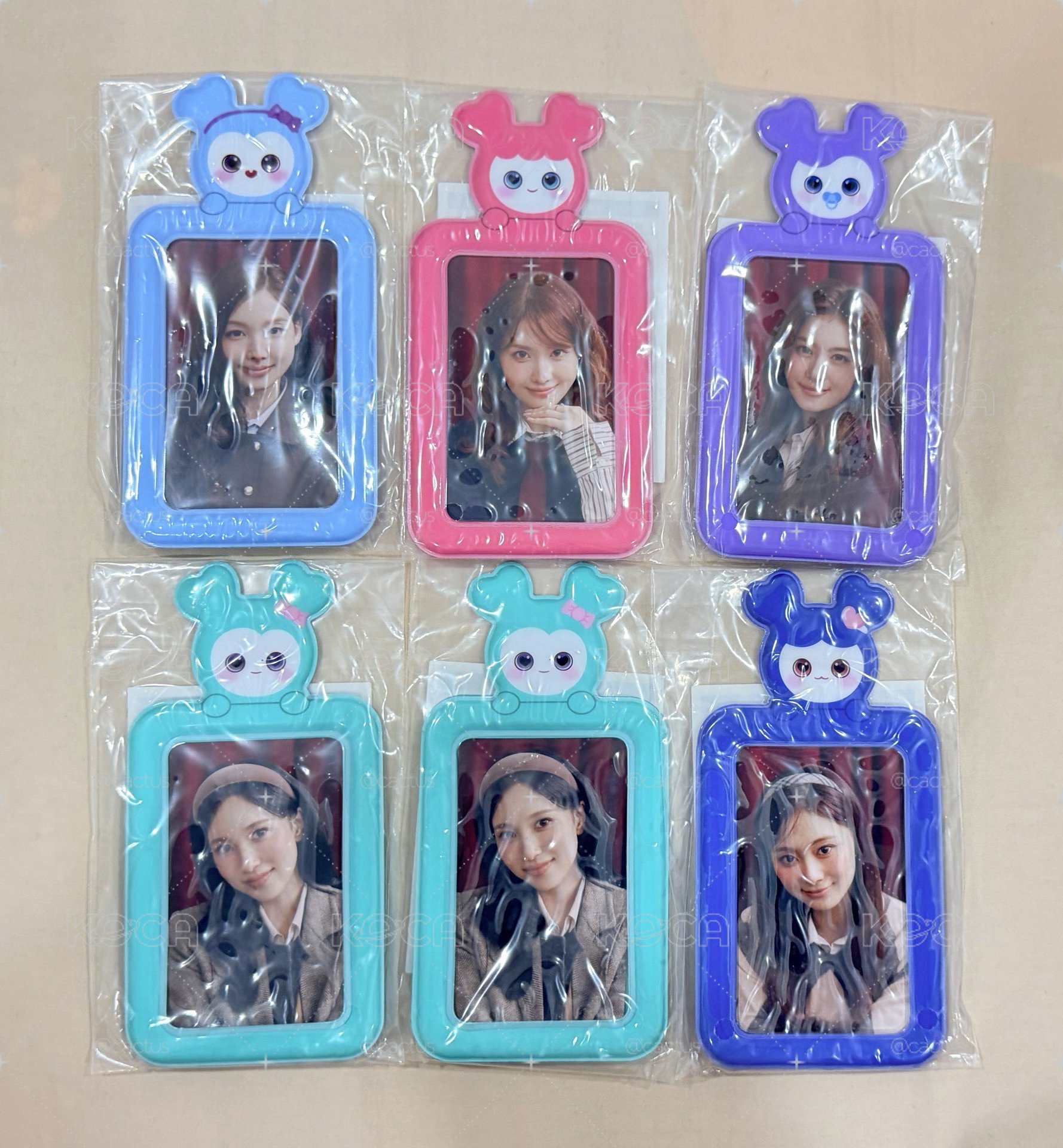 TWICE新國立 成員卡套 娜/桃/紗/南/瑜