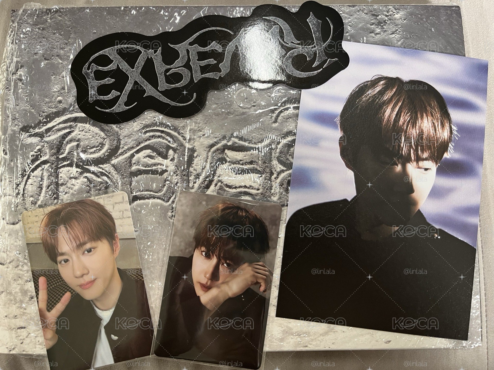 Reverxe BP專輯+Suho明信片+隨機卡b