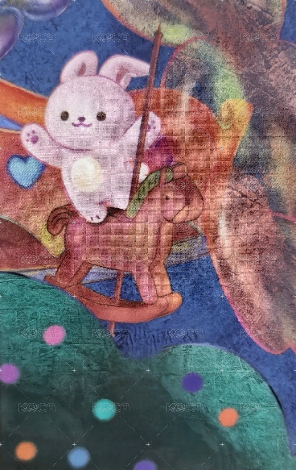 好朋友 棉娃掛件 周邊卡  背面