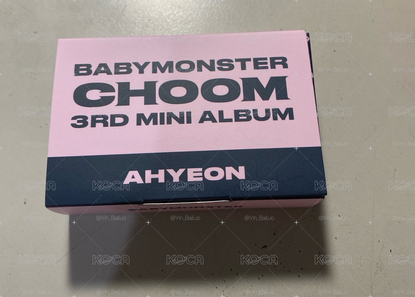 춤 (CHOOM) 娃專鄭雅賢AHYEON 專輯卡 