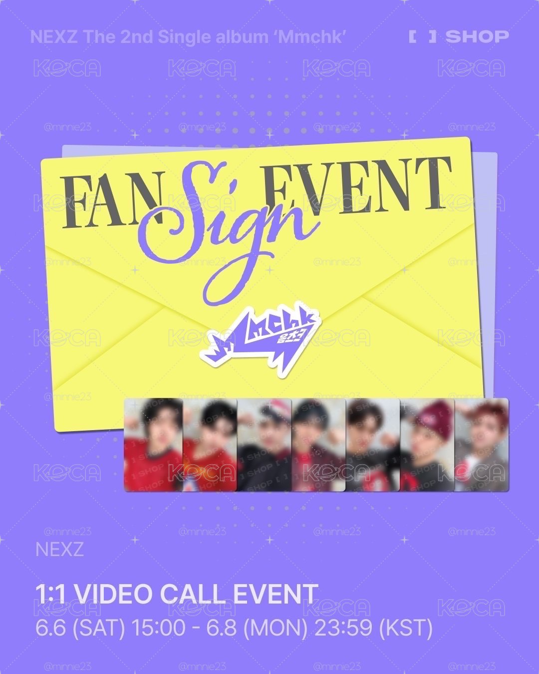 【可直拍】Fans 1.0 套出