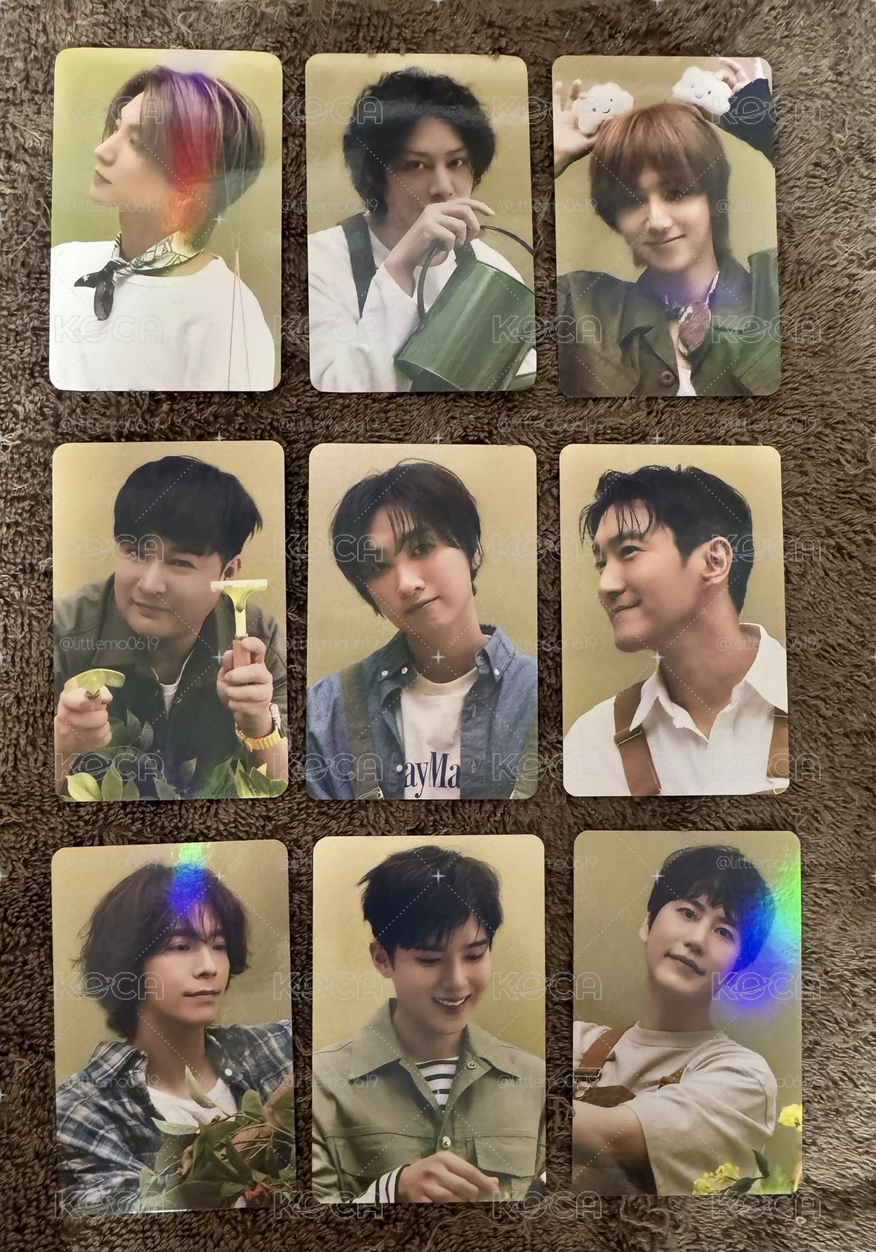 全新 Super Junior 2024年曆K4閃卡特典