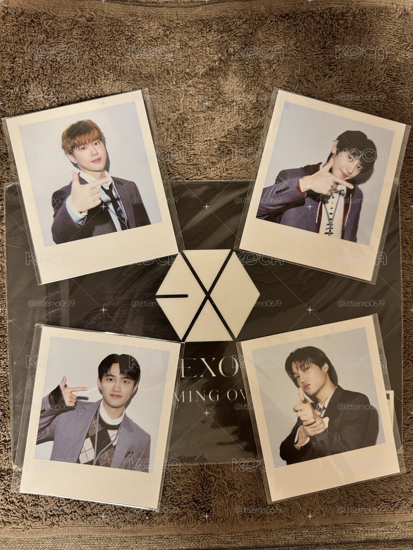 EXO26年曆隨機拍立得 成員系列