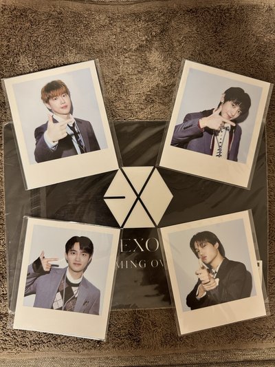 EXO26年曆隨機拍立得 成員系列