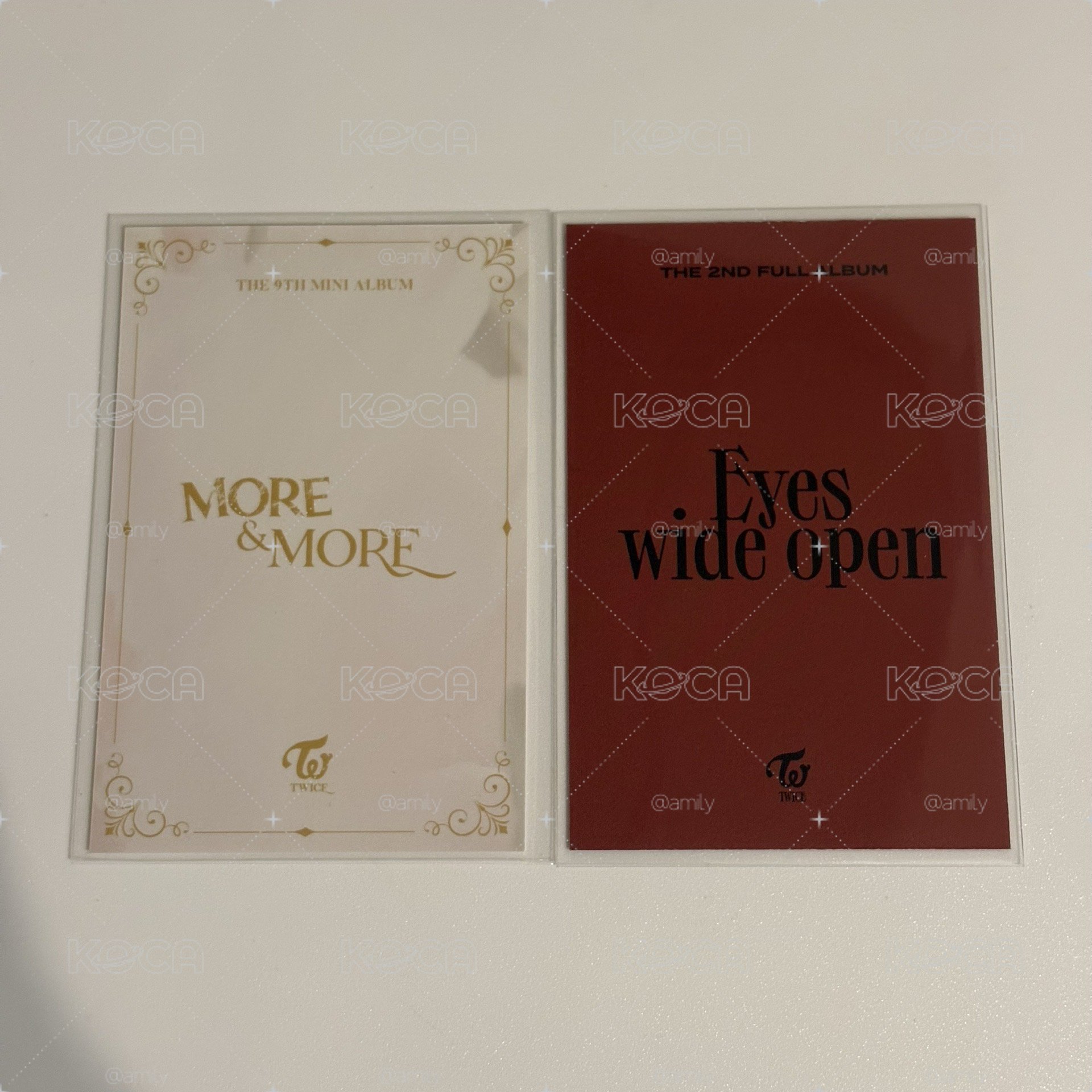俞定延-迷九/正規二 WD 特典卡*2