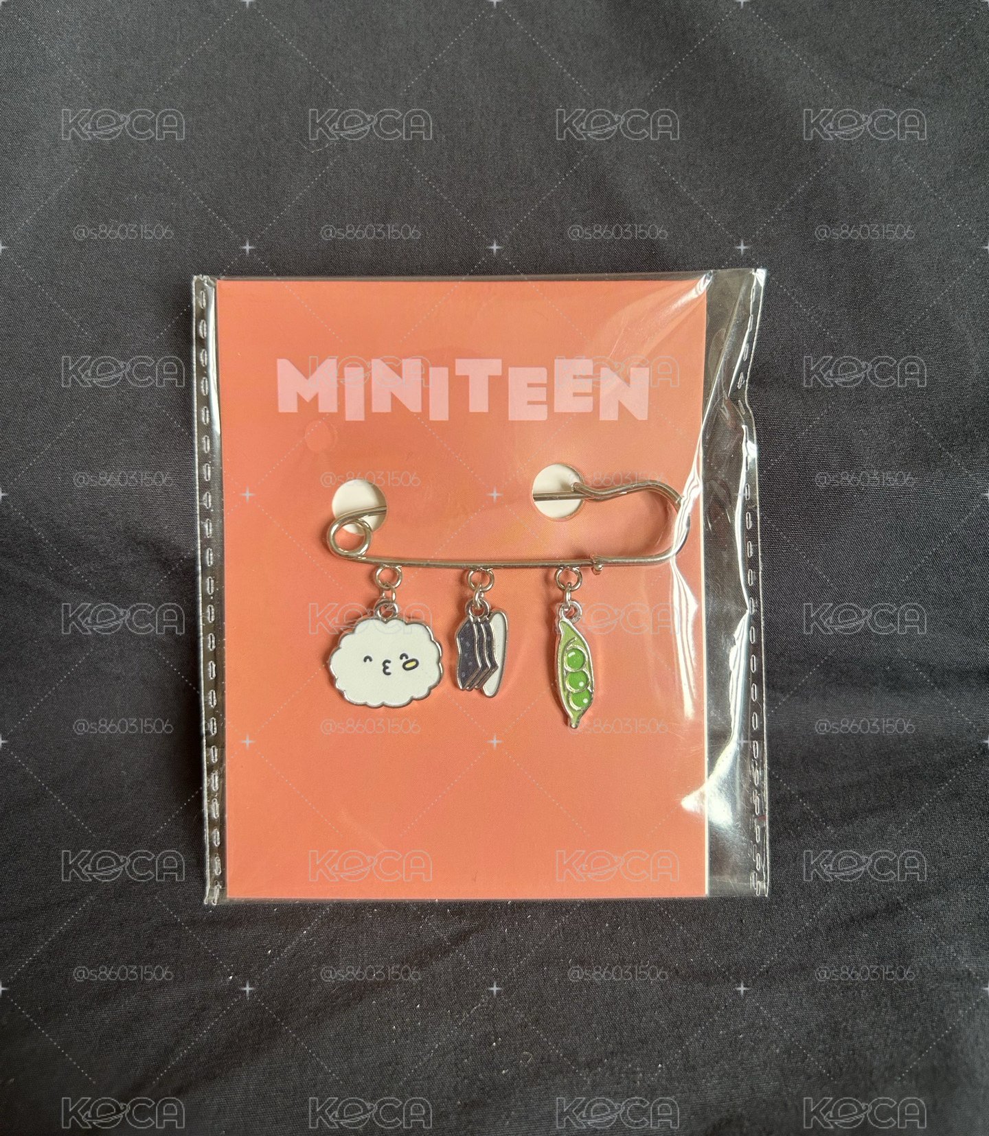 MINITEEN 中國快閃 金屬別針