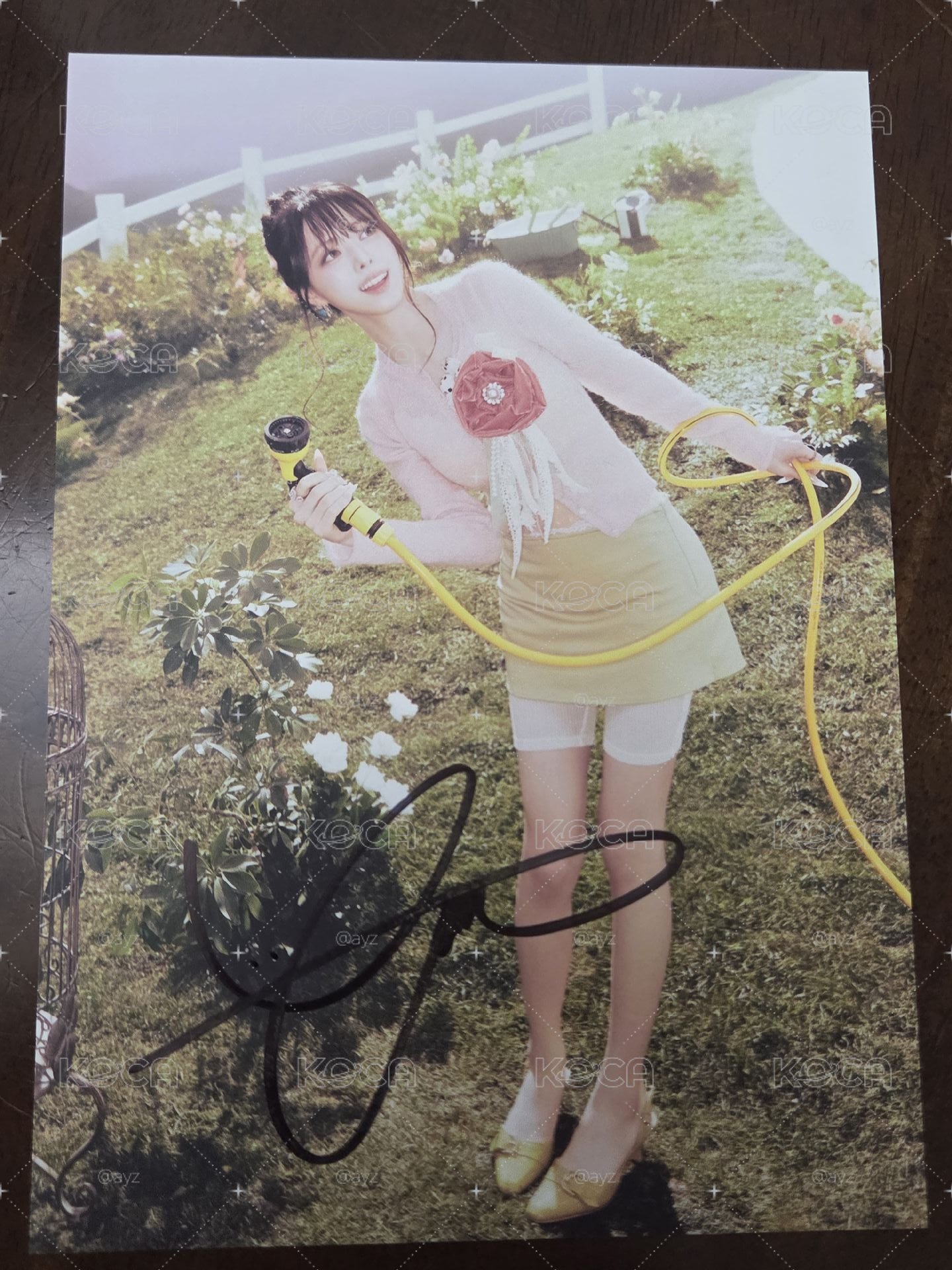 yuna solo簽名全專