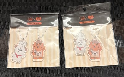 圭咩快閃店聯名吊飾、立牌、貼紙