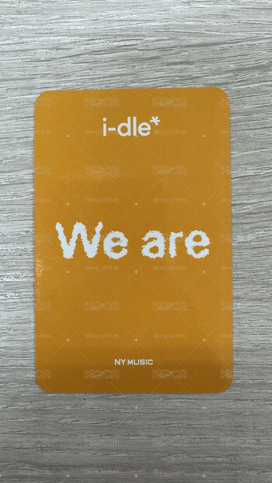 We are 楠藝 10.0線下 幸運卡 