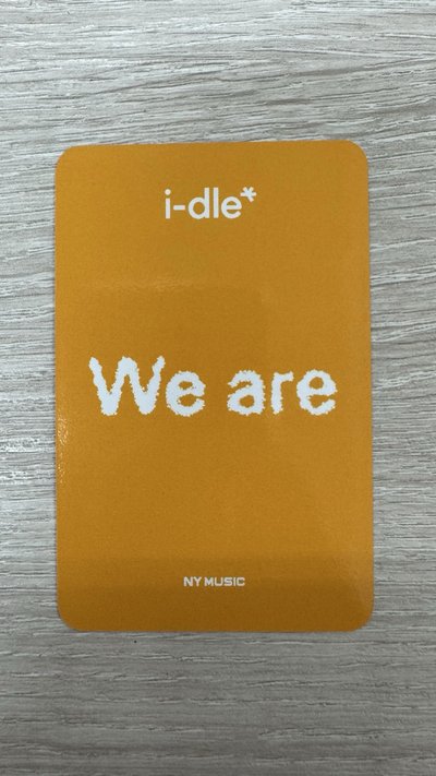 We are 楠藝 10.0線下 幸運卡 