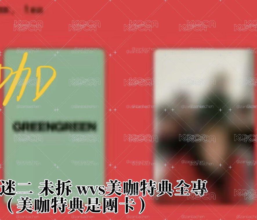 ❕現貨❕未拆wvs USA美咖特典全專