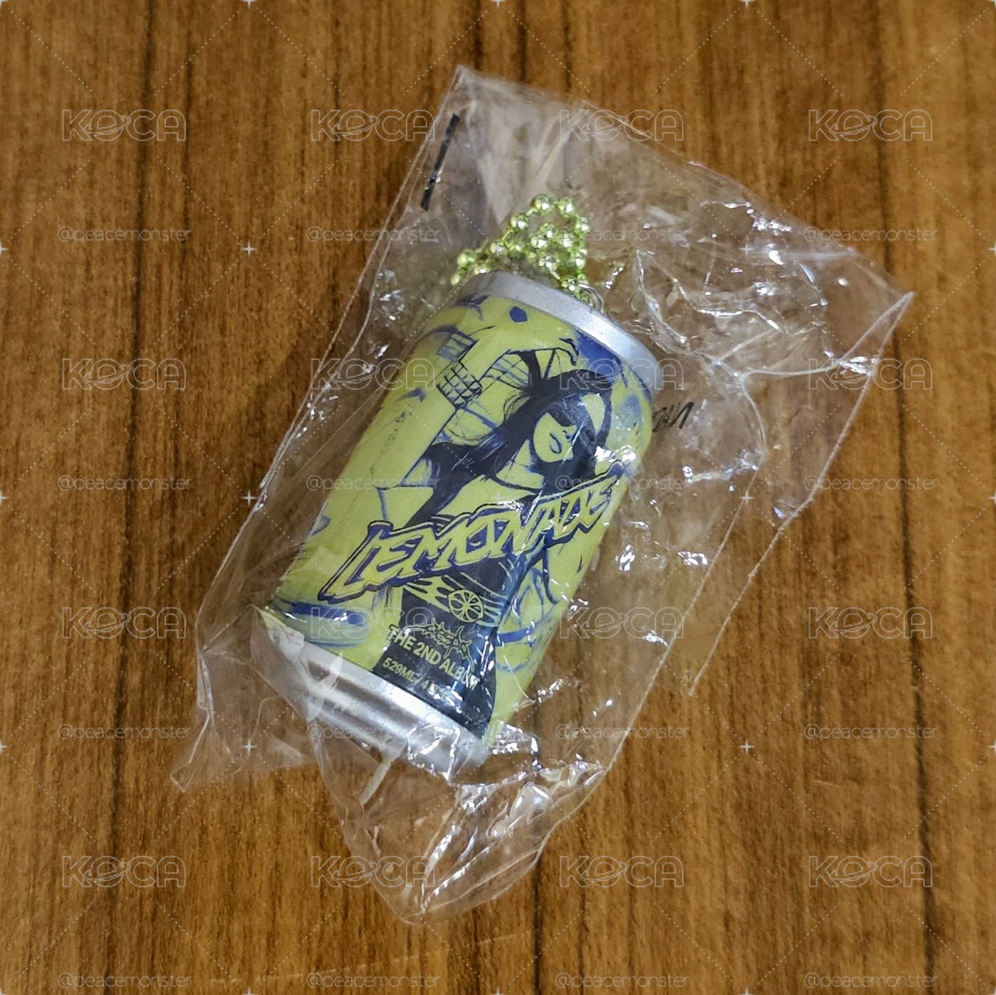 現貨 aespa Lemonade快閃店扭蛋 鋁罐吊飾