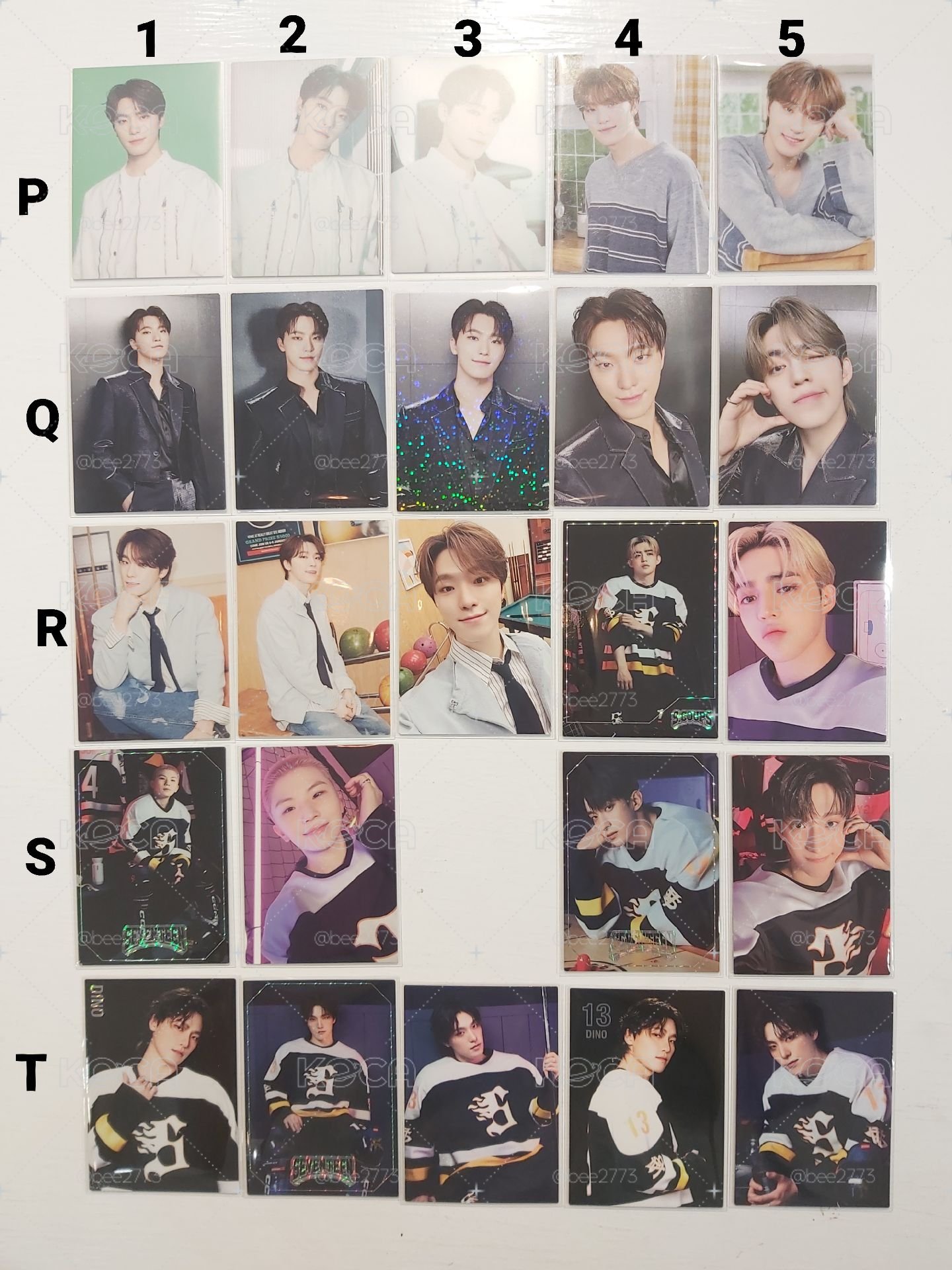 SEVENTEEN 日本場周 隨機卡p1