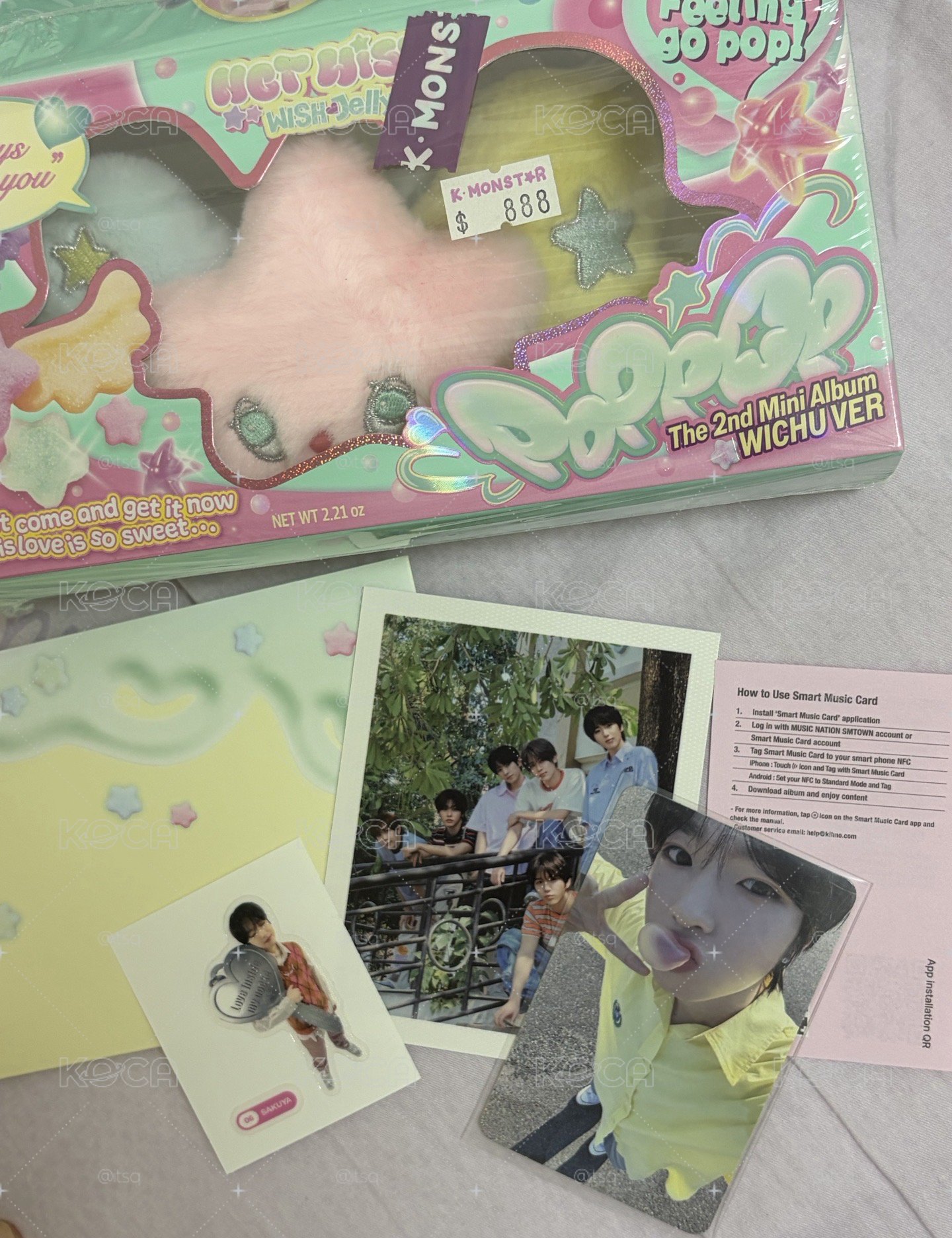 NCT WISH popchu sakuya全專