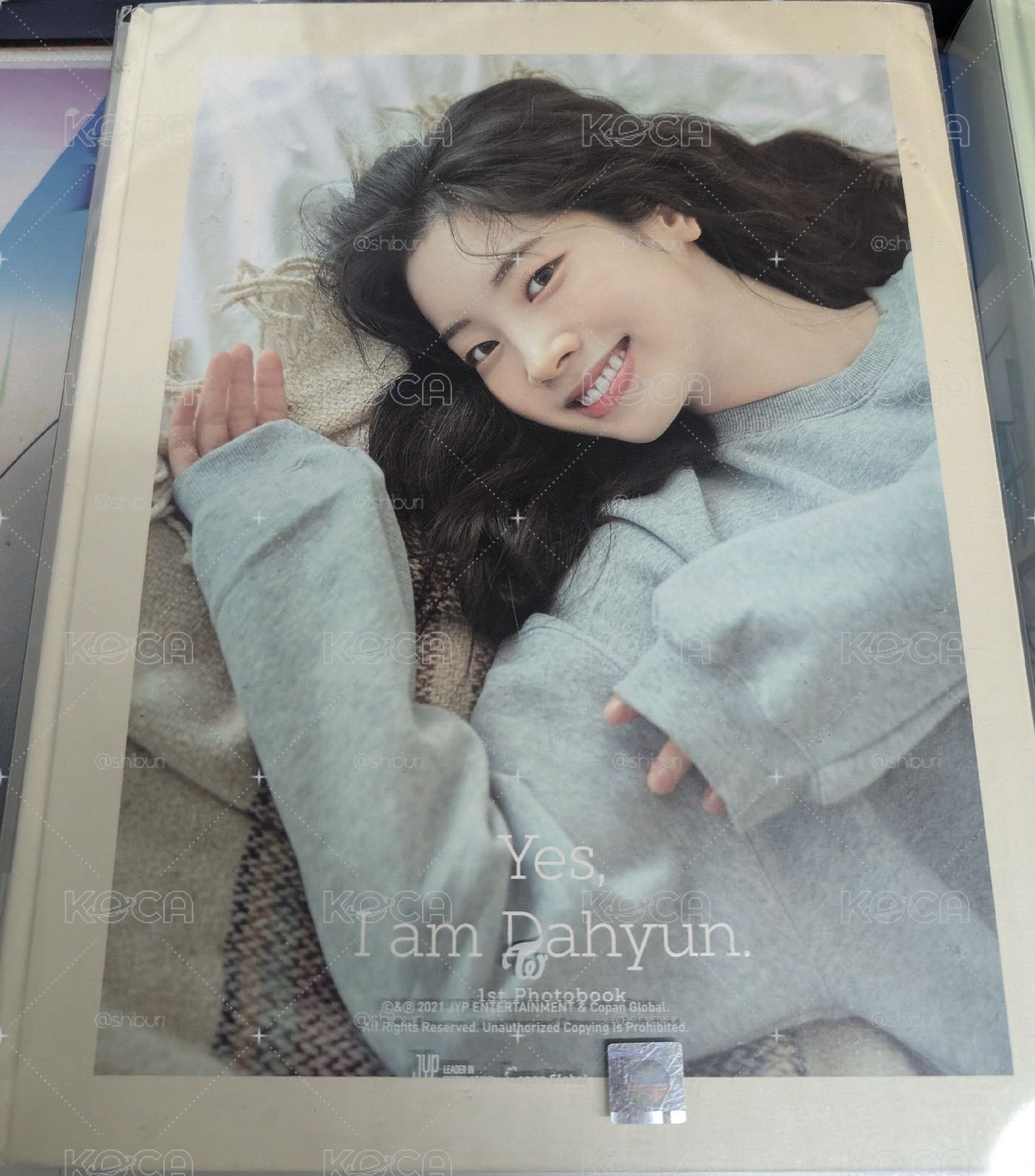 Yes, I am Dahyun 白版（請看商品說明）