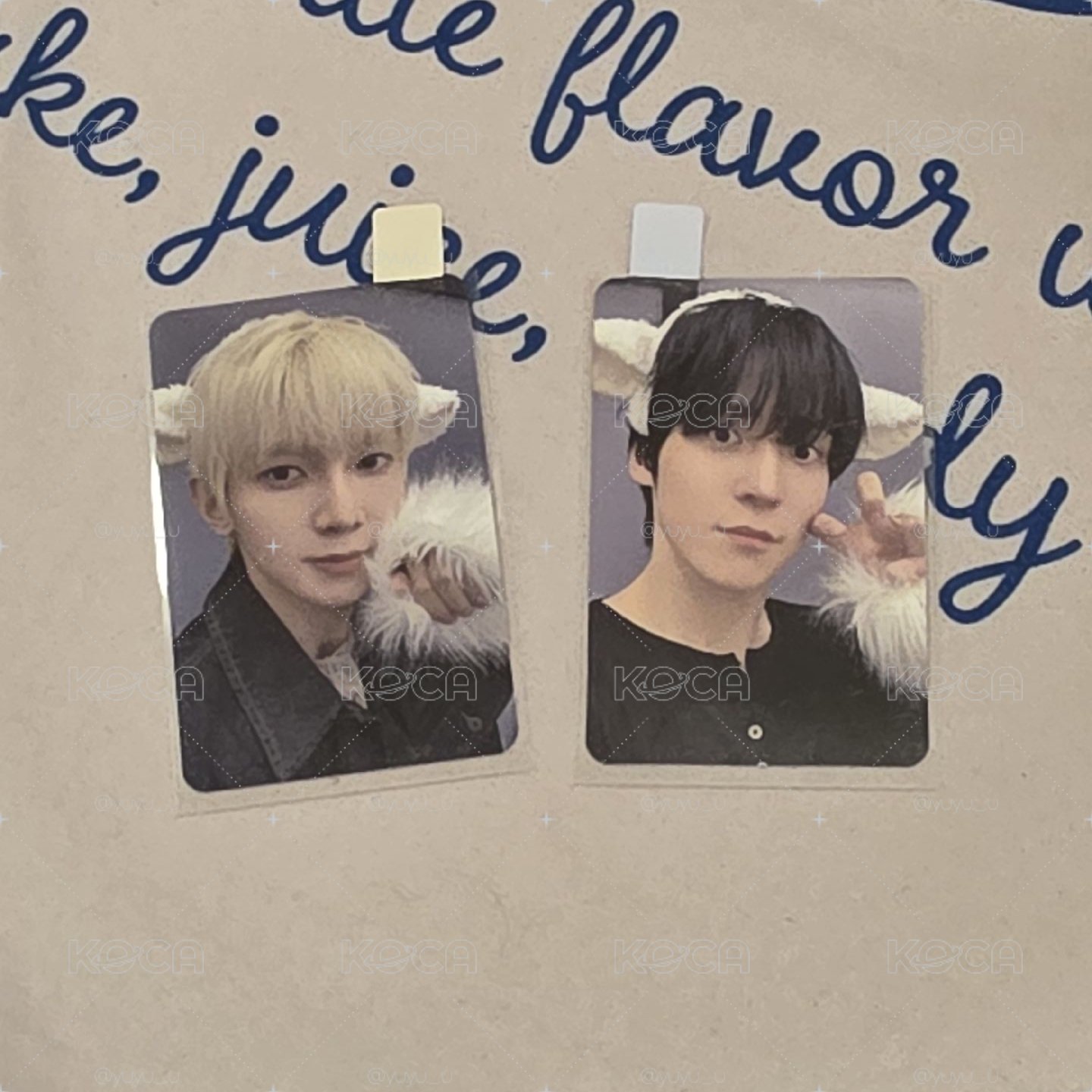ATEEZ▪︎GH4 潤浩 呂尚 ms 5.0 簽售卡 羊咩咩卡 狗窩一組