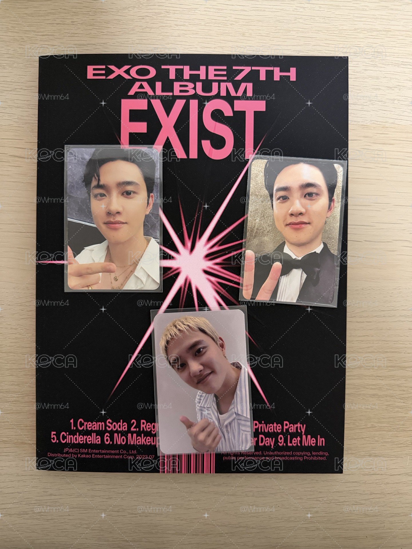 都 正規七輯x ver / e ver小卡 / 快閃店滿額