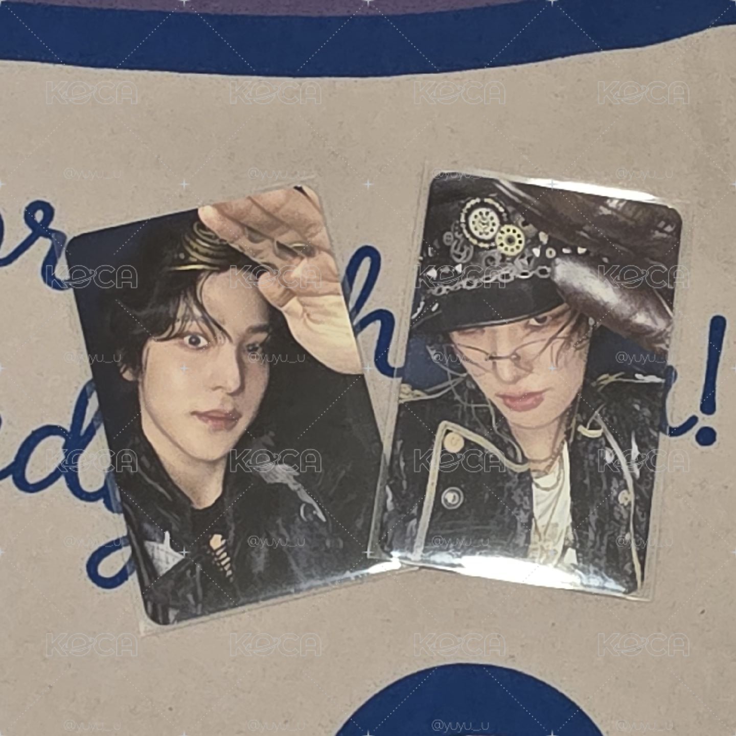 ATEEZ▪︎GH4 潤浩 旼琦 ms 幸運卡 大竹馬摸頭一組不拆