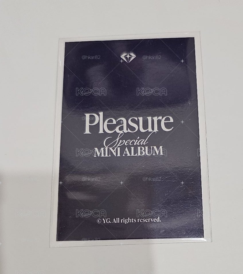 PLEASURE YG線下特典卡 拍立得 YOSHI
