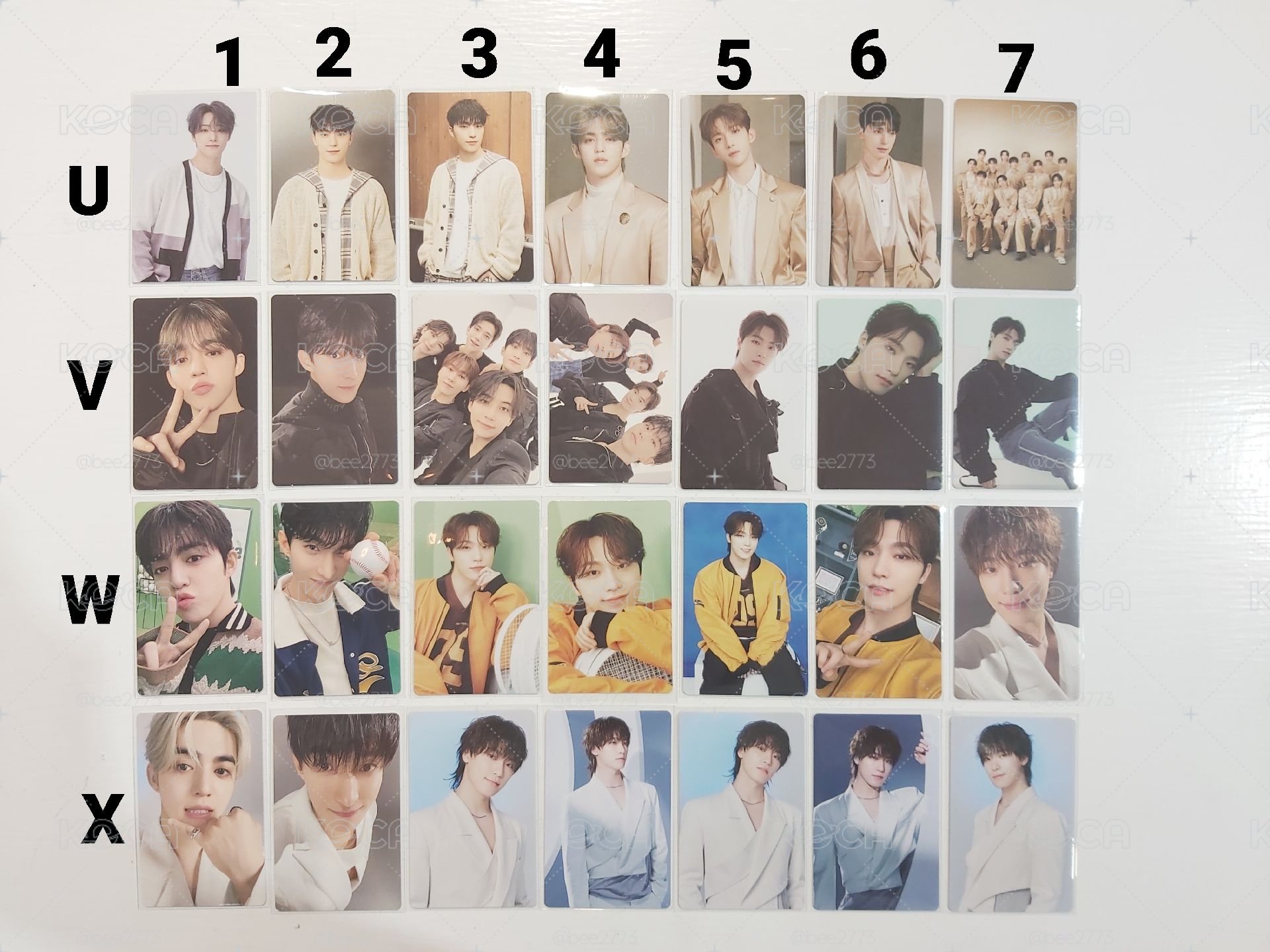 #SEVENTEEN 韓國場周 隨機卡p1