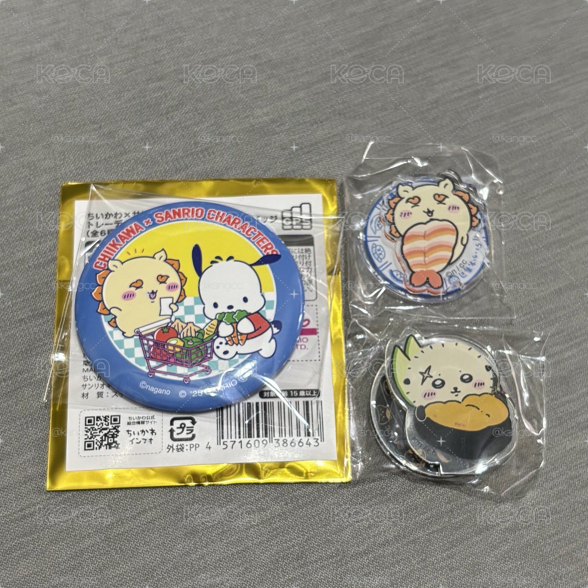 吉伊卡哇 超市系列胸章/壽司系列立牌