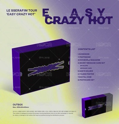 Easy Crazy Hot 韓國安可場演唱會實錄(預購/含WVS特典/已訂到)