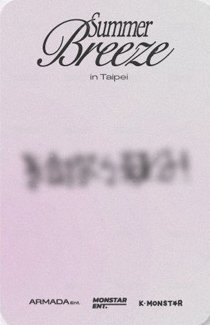 ONE PACT: SUMMER BREEZE inTaipei 入場卡 / 場限卡  背面