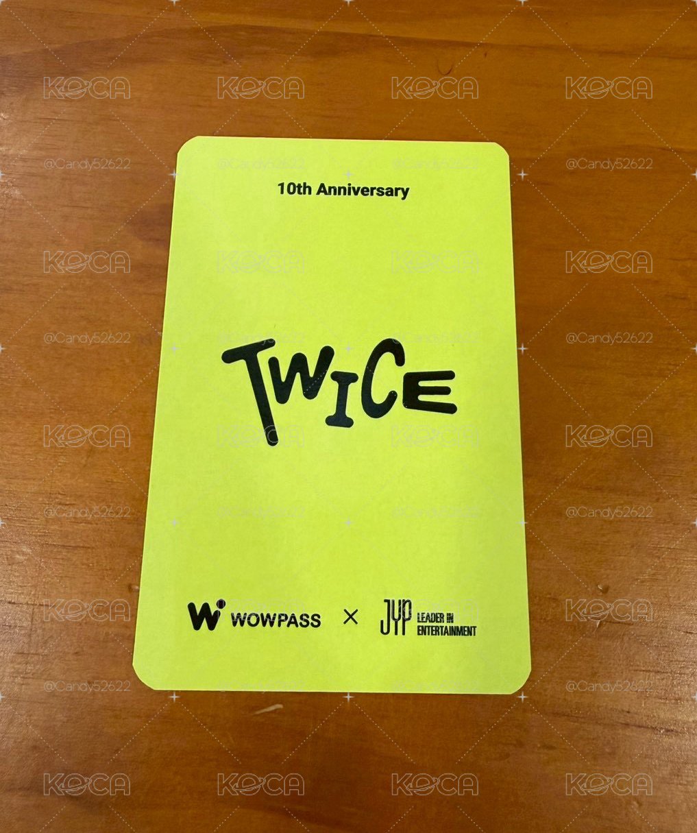 TWICE 多賢WOWPASS 2.0 周邊卡 