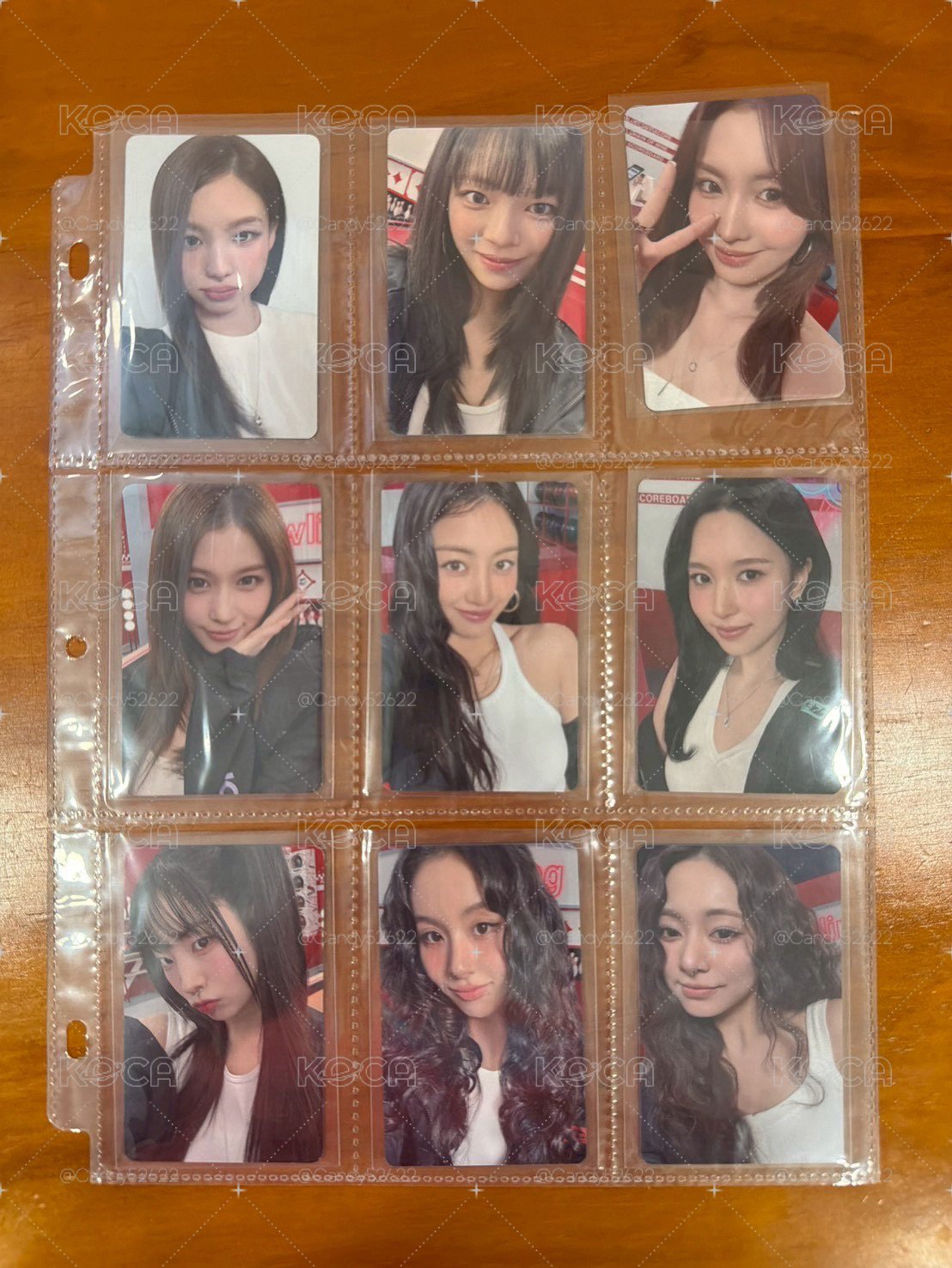 TWICE 新國立滿額卡一套