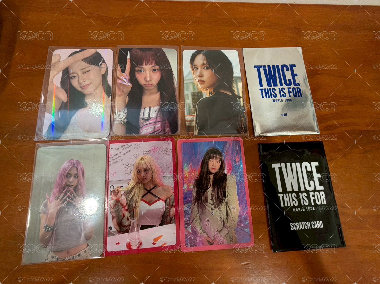 TWICE 小卡盤