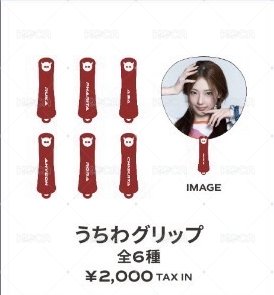 應援扇手柄套 (備註成員)