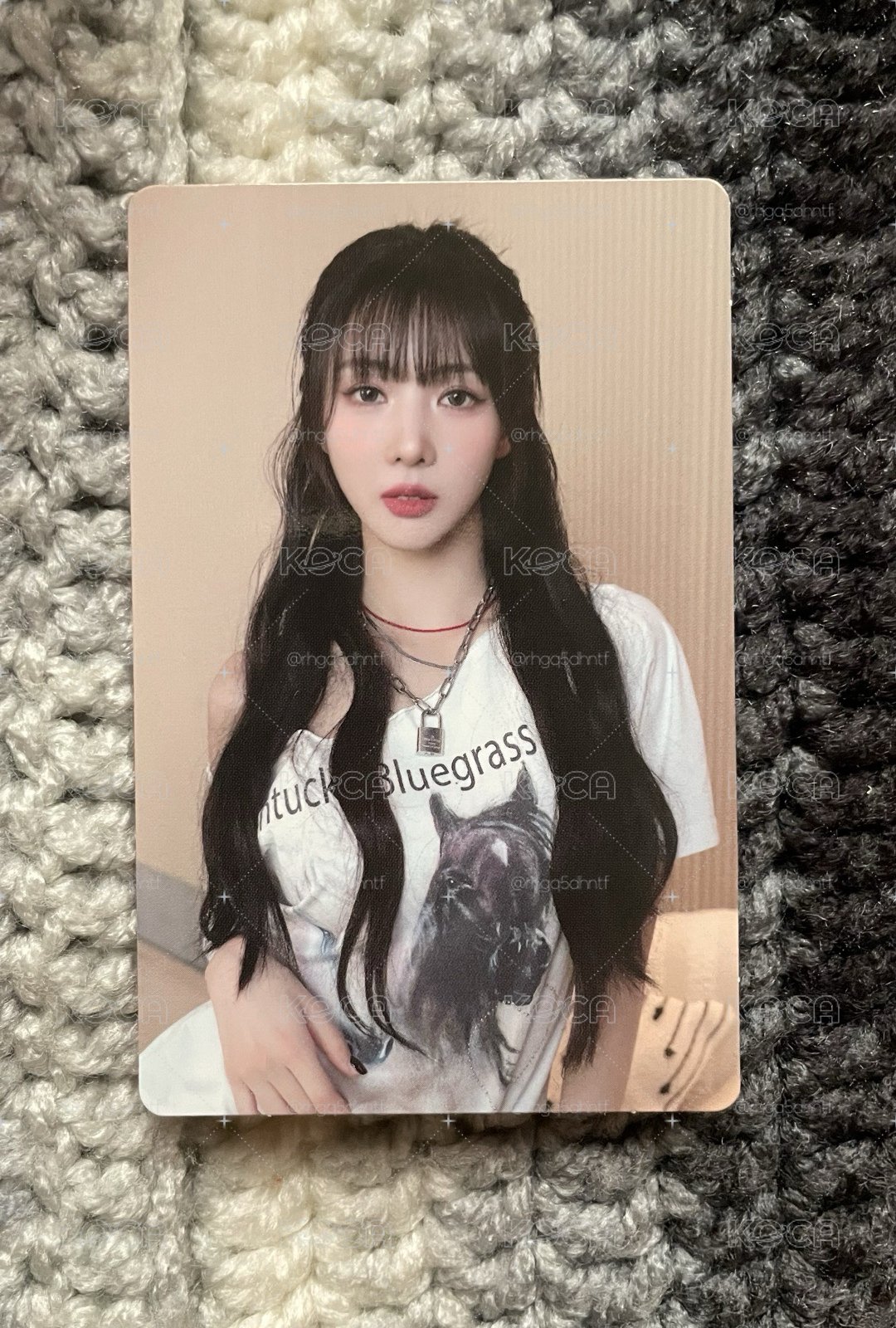 Yoohyeon 迷一 電子專卡 QR卡已掃
