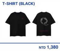 正規四 BLACK T恤 台北快閃店限定