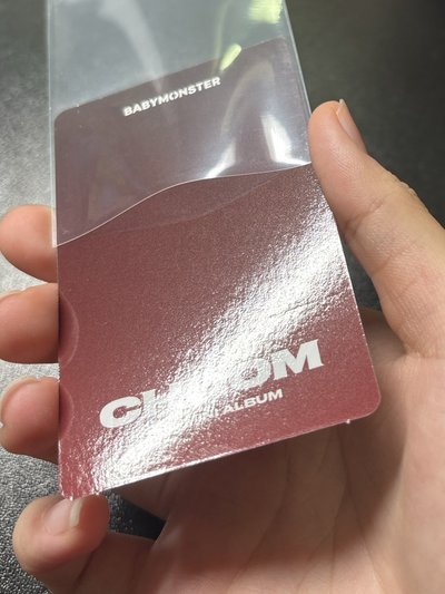 춤 (CHOOM) Crimson Ver. 專輯卡 