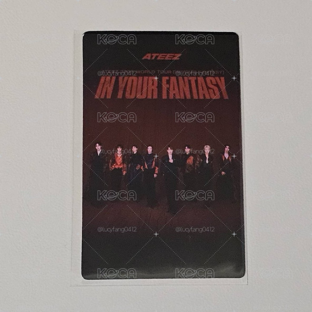 ATEEZ 友榮 IYF 亞巡 場限卡 入場卡 澳門