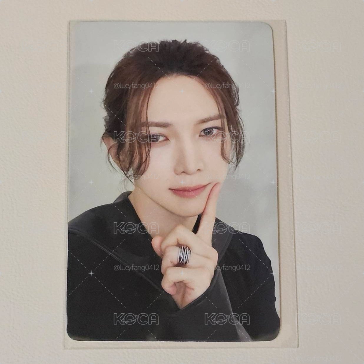 ATEEZ 呂尚 YEOSANG Ashes to Light  JP FC 特典卡 