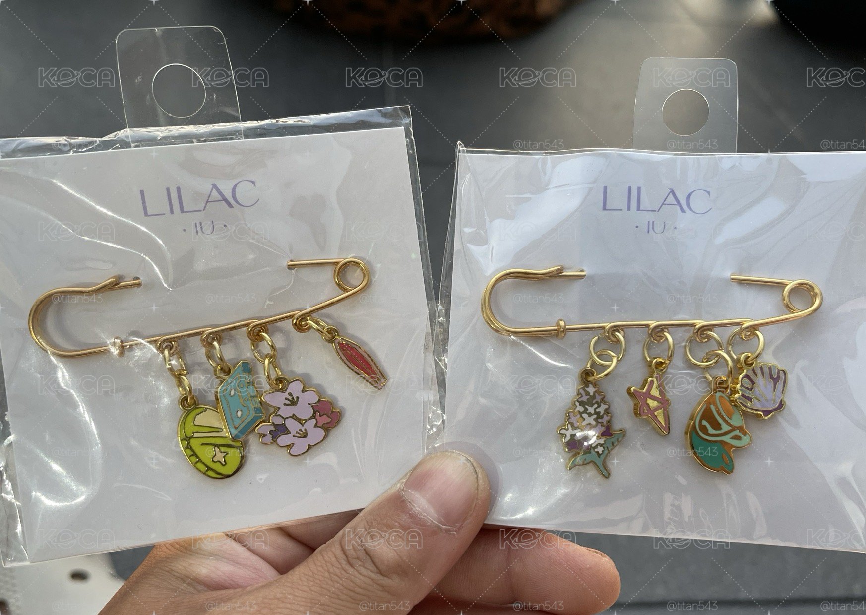 李知恩 IU LILAC 官方周邊 別針 ver.B